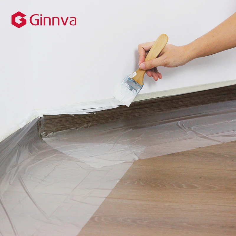 Self Adhesive Crepe Paper roll Embossing 1500mm Width Protective Spray Plastic Film