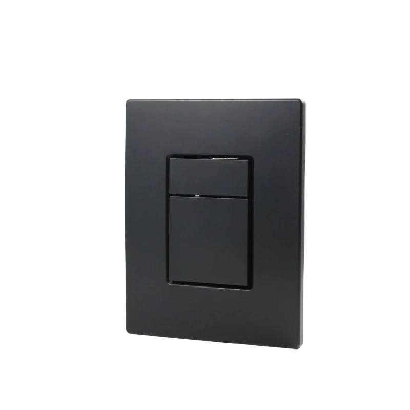 New Type Concealed Cistern Push Button Flush Panel Bathroom Accessories Flush Plate for Toilet Tanks