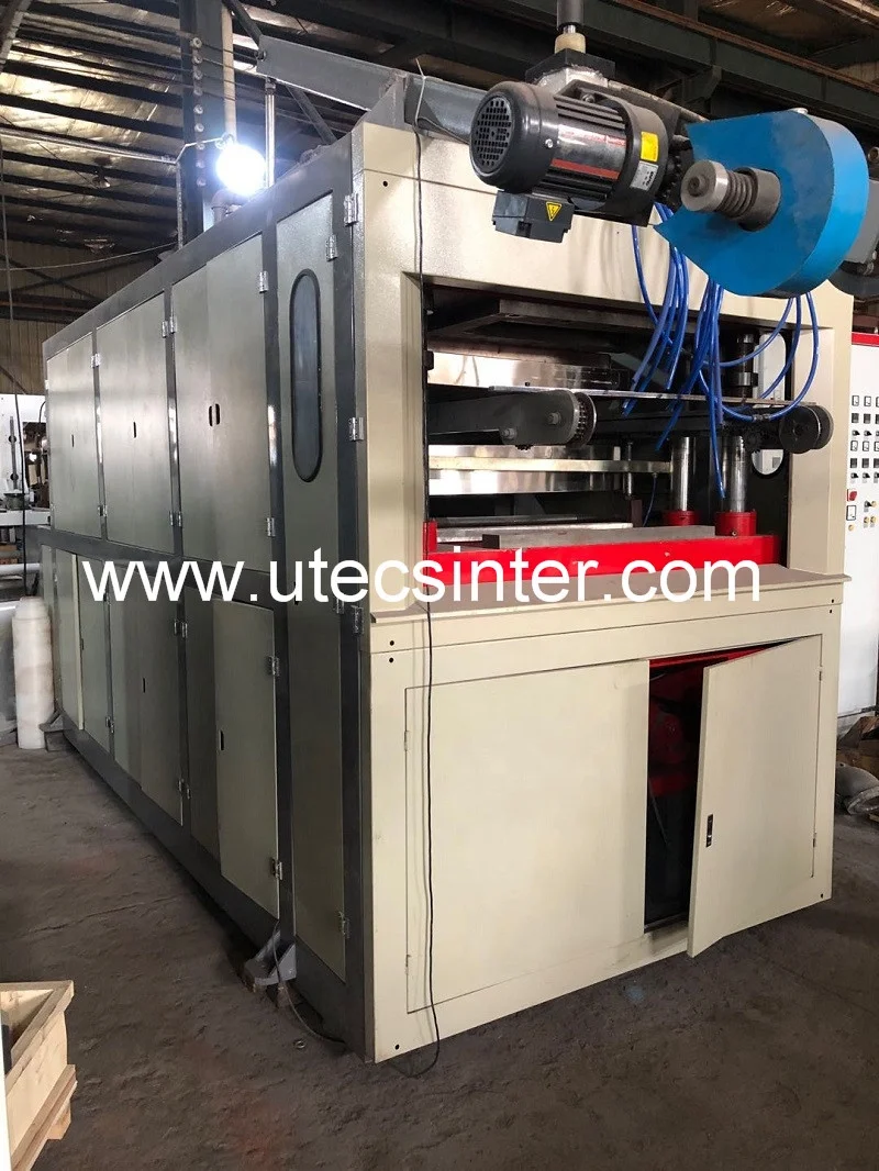 
UD750B CE CSA Certificate approval Automatic PP PET PS plastic dish plate tray Thermoforming making Machine 