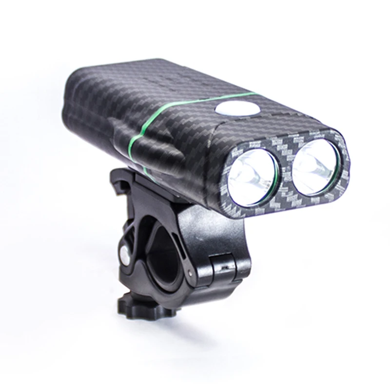Функция Power Bank велосипедная фара 3000 мАч быстрой зарядки водонепроницаемый светодиодный фонарик USB Перезаряжаемый велосипедный фонарь