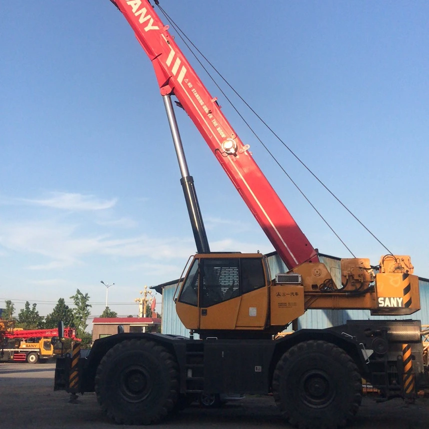 Подержанный шероховатый кран Sany 50