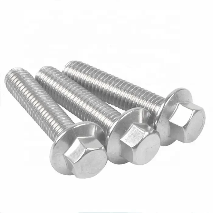M8 M10 M12 Gr2 Gr5 класс 2 5 титановый сплав сталь анодированный шестигранный зубчатый фланцевый болт с полной резьбой DIN6921