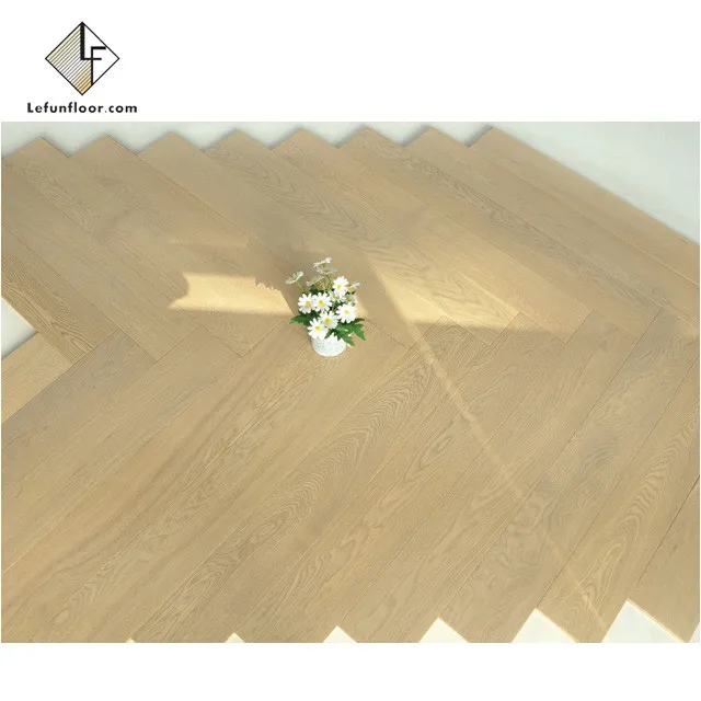 european oak chevron parquet engineered wood flooring