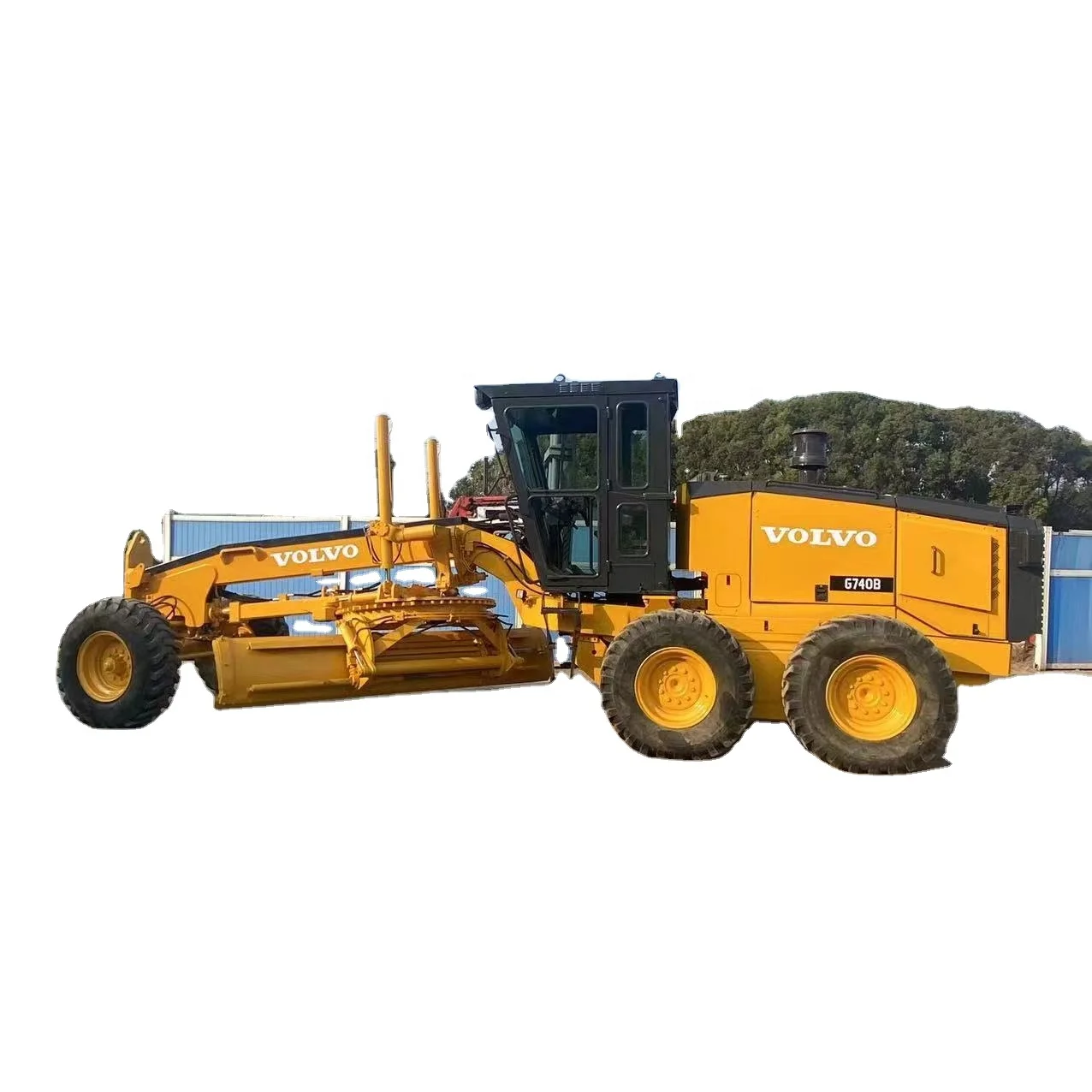 excellent condition used grader America made volvo g740b equipment road construction machinery
