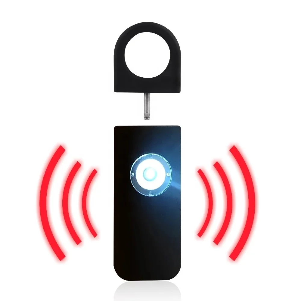Emergency Self Defense Duress Alarm Security Safe Sound Safety Distress Keychain Self Defense Alarm