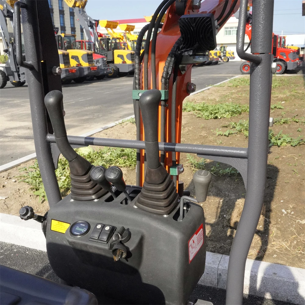 Luyu  Crawler Digger Retro Kubota Excavator Machine 0.8t 1t 1.5t 2.5t 3t 6t 13t 2t 1 Ton Mini Excavator With Zero Tail