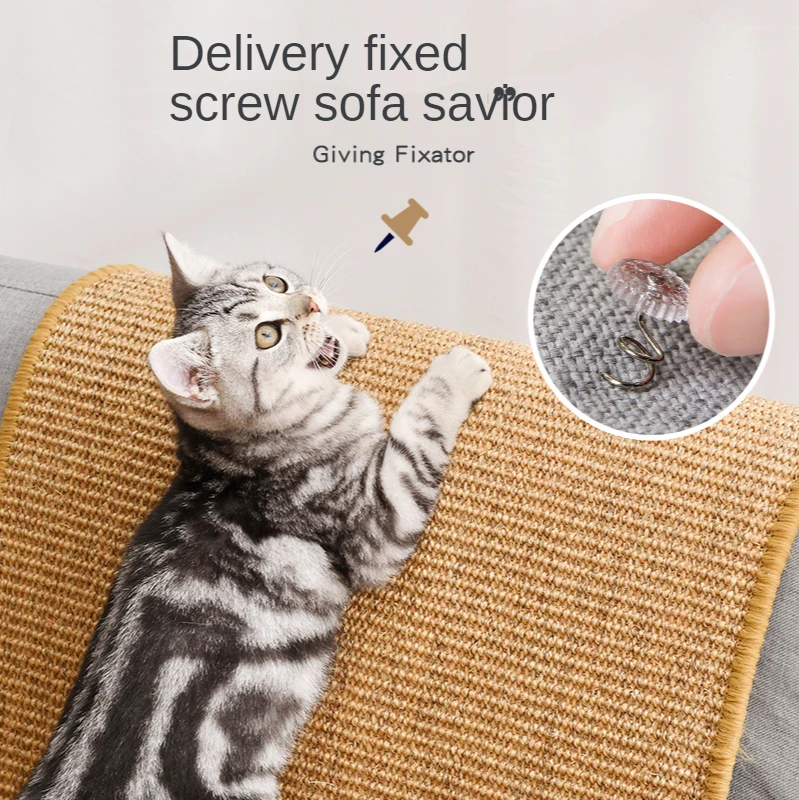 Sofa Mat Cat Scratching Board Protector Sisal Cat Scratching Board Nail Sharpening Scratching Board Cat Toys