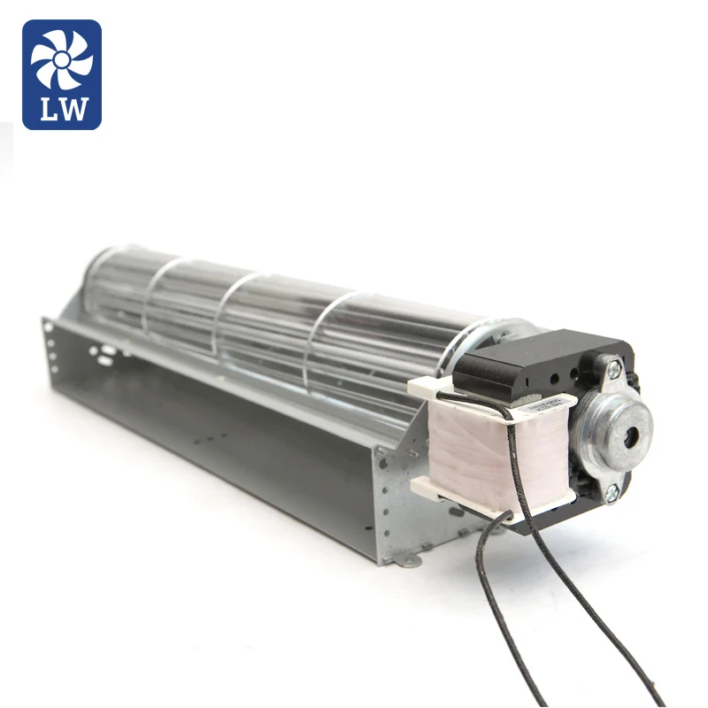LONGWELL AC DC EC electric fireplace fan 120v tangential ac cross flow fan blower