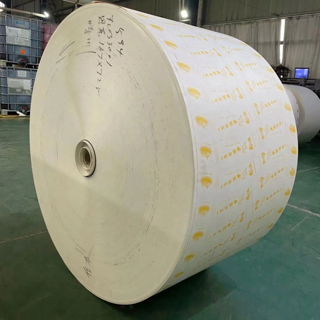 100% wood pulp raw material 260gsm food grade pe coated cardboard designs logo paper cup fan