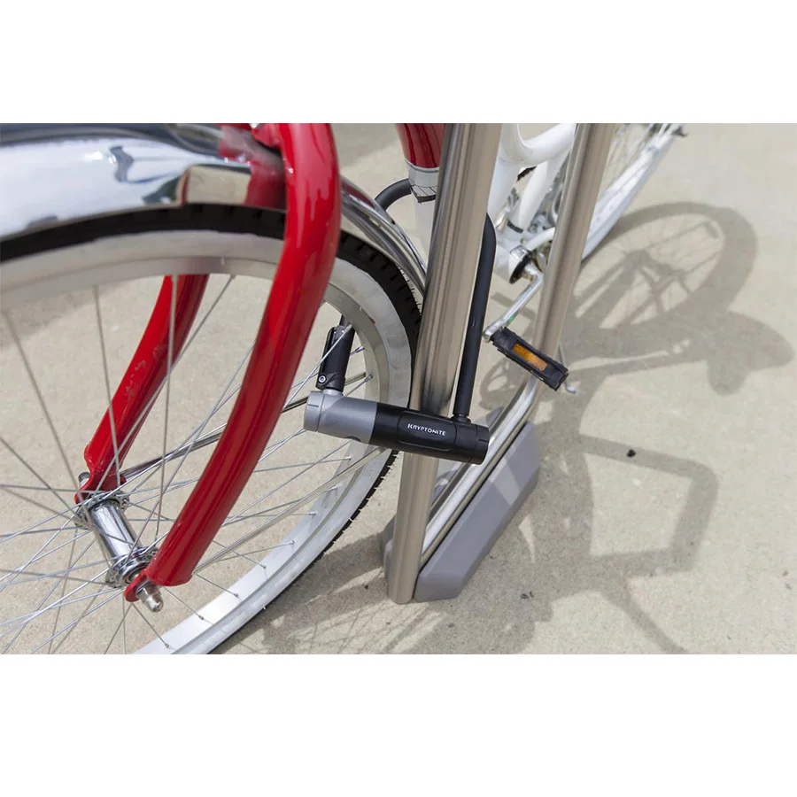 Factory promotional bike storage rack Outdoor road steel bike storage rack