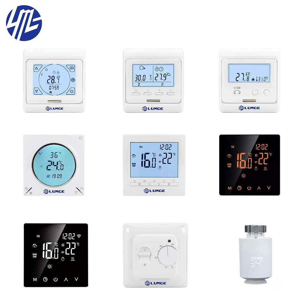High Quality Programming Digital Thermostat With Potential Free Output