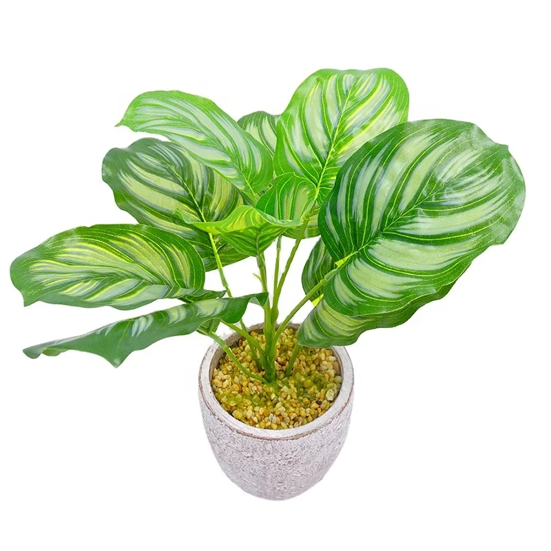Wholesale large and small artificial potted flowers and plants