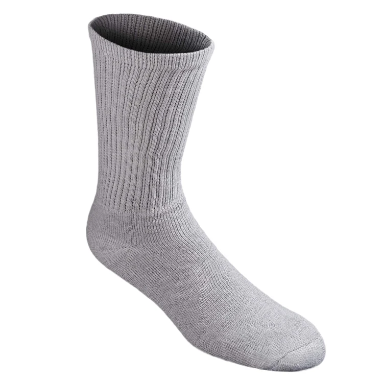 Custom Pattern Design  Cotton Crew Socks Sublimation Blank White Socks Men Unisex, Factory Price White Sport Socks