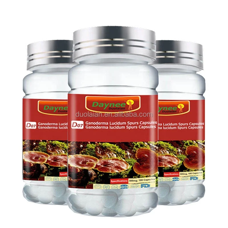 Hot selling Lingzhi Spore Extract Softgel Capsules Boost immunity Healthcare Supplement Ganoderma Lucidum