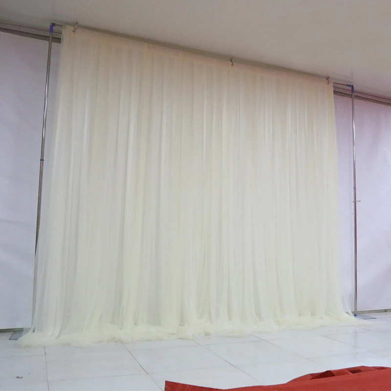 2m*3m light pink backdrop board church decoration stage curtain  party wedding  for sale