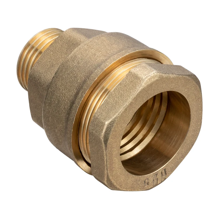 TMOK 1/2 3/4 inch F M PE Transition Brass Straight Male Coupling for 22mm Copper Pipe