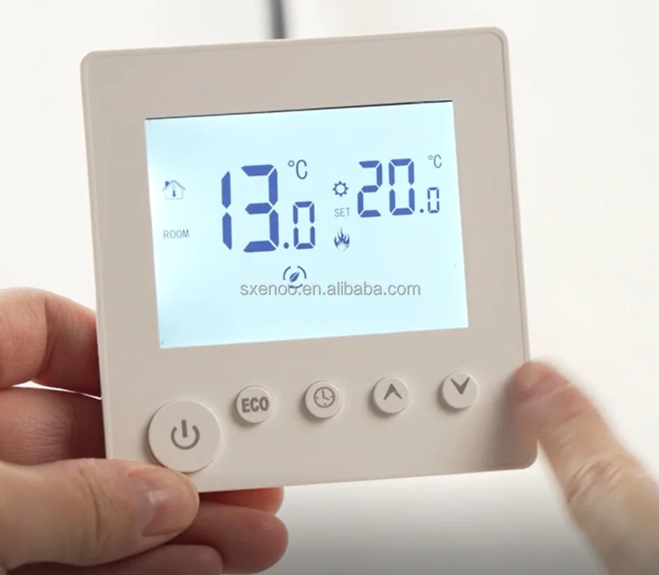 SXENOO thermostat brands touch heating thermostat wifi wireless boiler alexa opentherm control