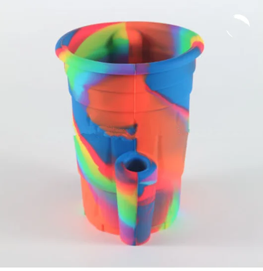 FREE SAMPLE Durable travel cuphome office coffee cup food grade silicone cup SILICON SMOKING BONG SILICONE CUP