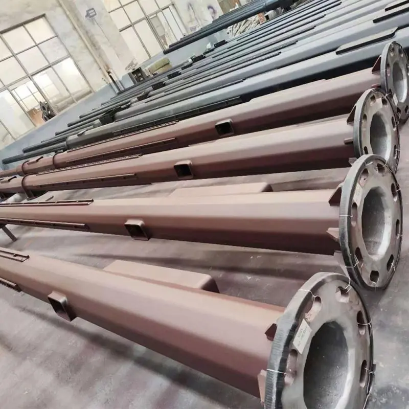 High Mast Light Pole For Sports Light 20 Meters Mast Football Stadium Lighting Pole 30M High