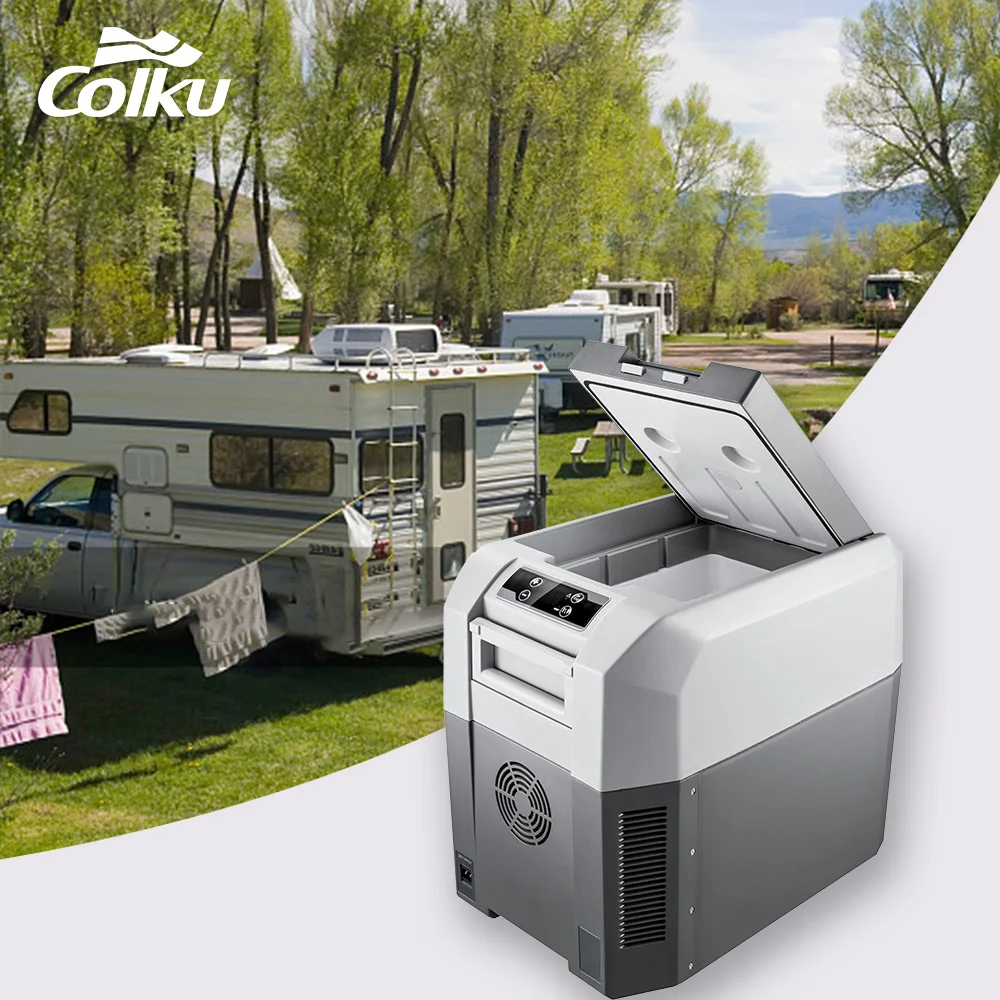 Colku camping food refrigerator boat hotel juice cooling freezer box electronics mini medical refrigerator