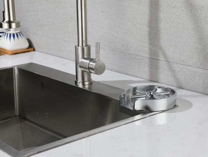 Faucet Glass Rinser for Kitchen Sink Automatic Cup Bar Glass Rinser Coffee Pitcher Wash Cup Tool Cup Cleaning Cocina