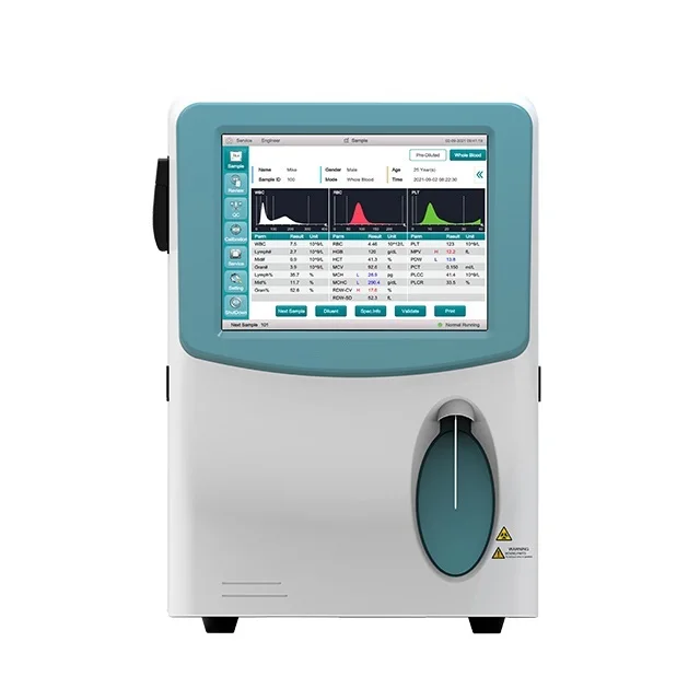 3 Part 60 Samples/hour Clinical Analytical Instrument Automatic Biochemistry Analyzer Hematology Analyzer