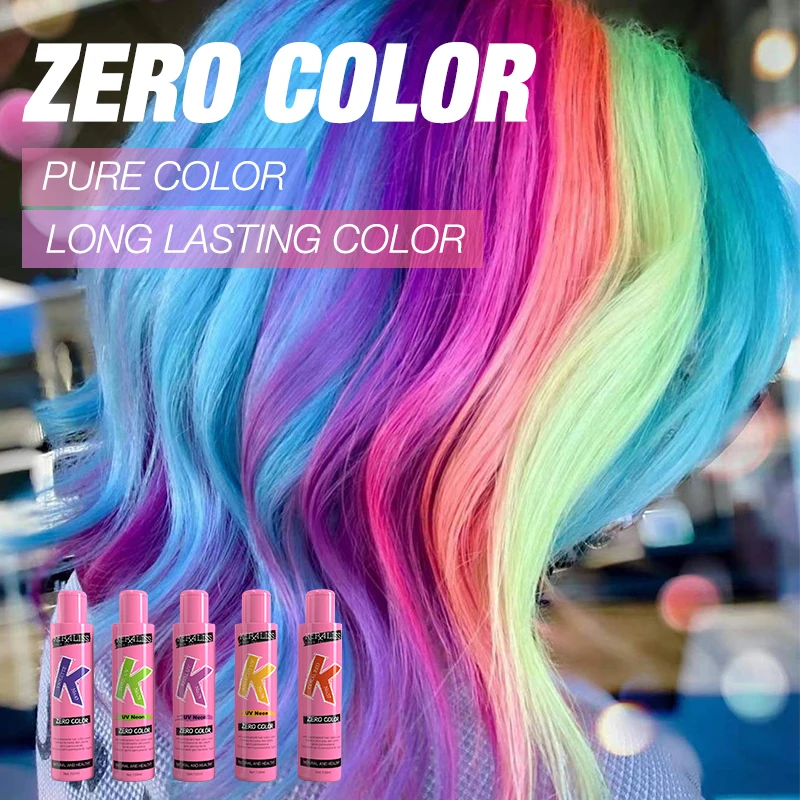 Wholesale 40 Colors 150ml UV Color Peroxide-Free hair care conditioner Semi Permanent Color Cream