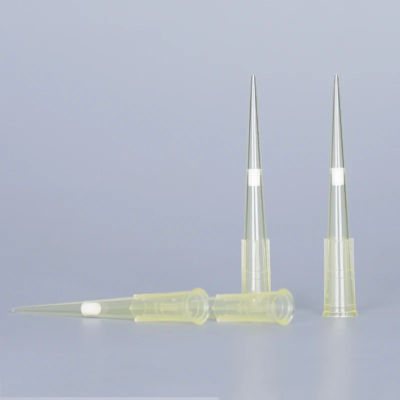 Lab Disposable Sterile low retention 20uL extended length Plastic Filter Pipette Tips