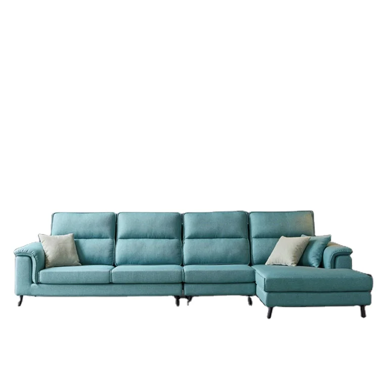 L-образный классический диван из североамериканской ткани на три места мебель для гостиной угловой секционный гостиницы шезлонг