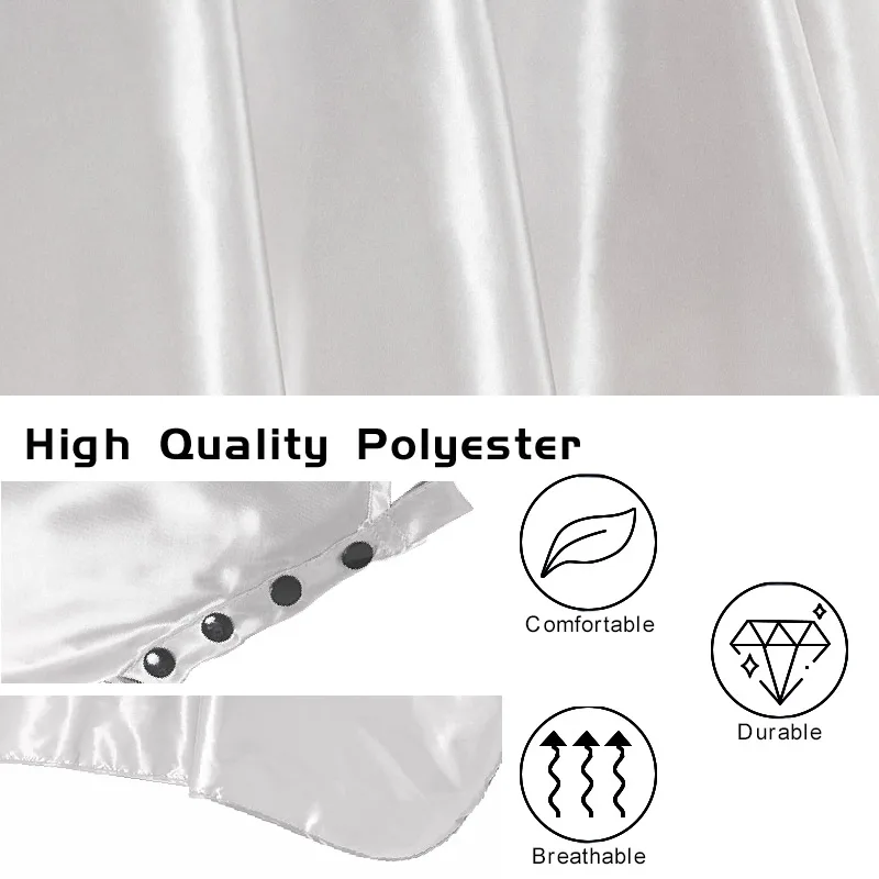 New Arrival Professional Polyester Hair Salon Capes Cutting Customized Barber Capes With Logo female salon hair accessories 6A