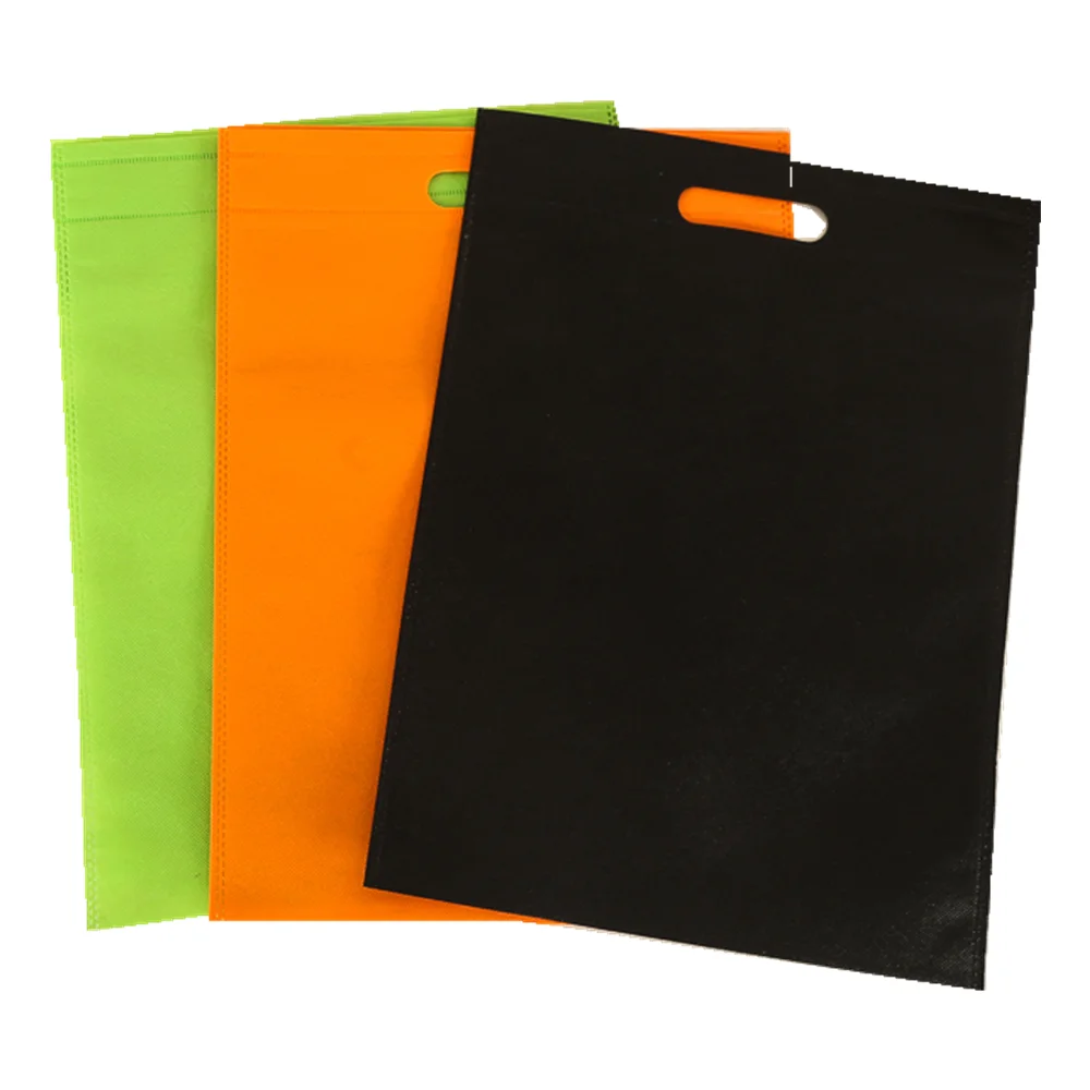 Non woven tote bag or drawstring bag in stock recyclable material customized size non-woven dust bag with custom logo