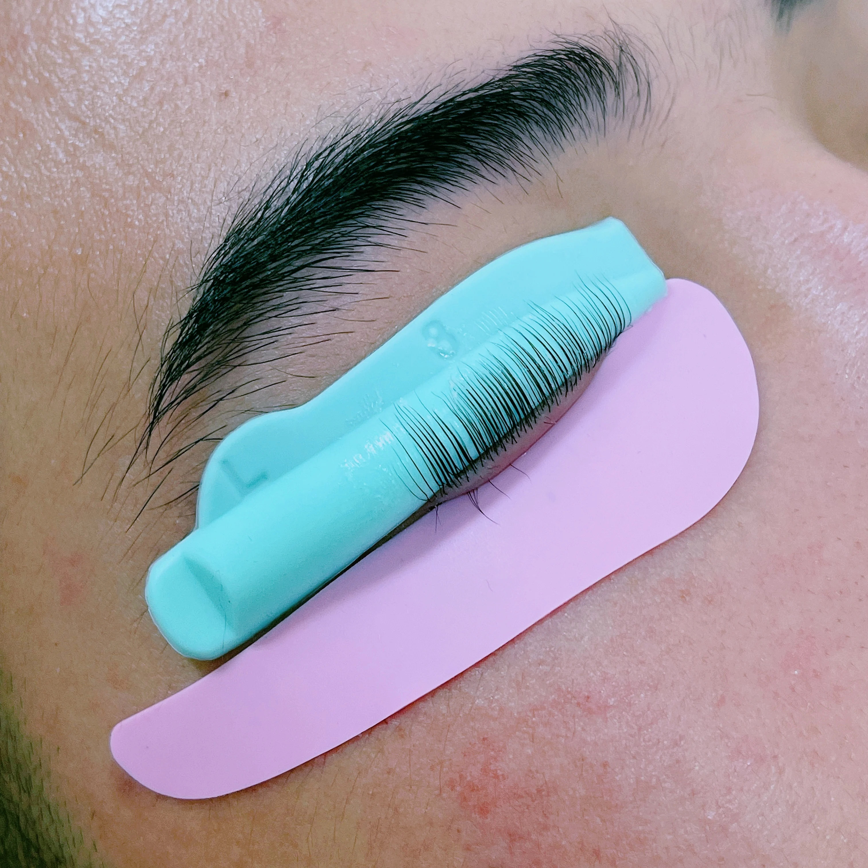 Silicone Eye Patches Reusable Lash Cover Flex Shield Self Sticky Eyelash Extension Pads Elastic Silicone Mask For Lash Lift Tint