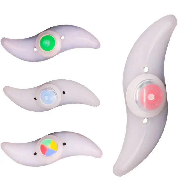 
Bicycle wheel light color LED waterproof willow leaf light bicycle decoration safety warning bicycle wheel light switch device 