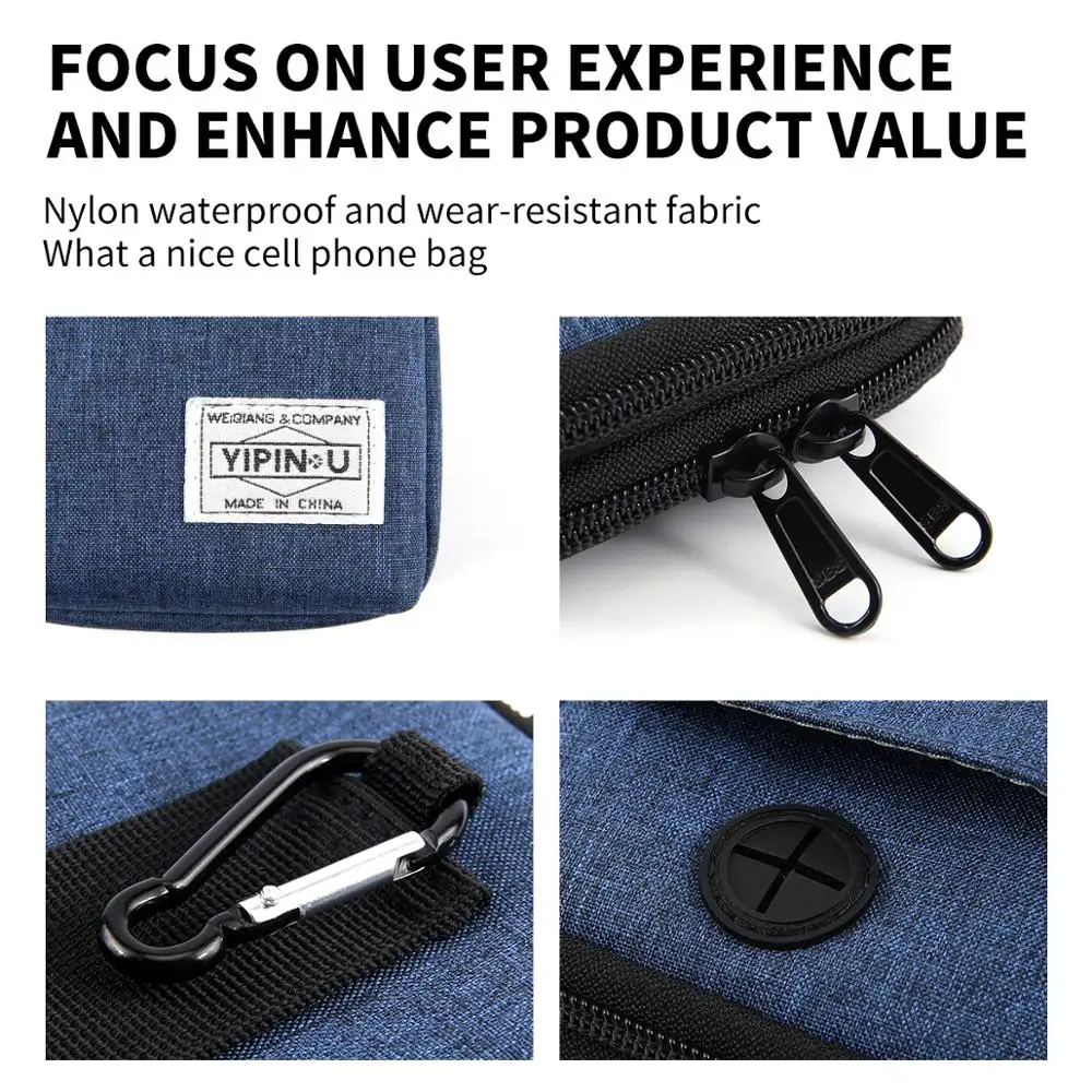 
YIPINU small cross body messenger bag men shoulder bag mobile phone bags 