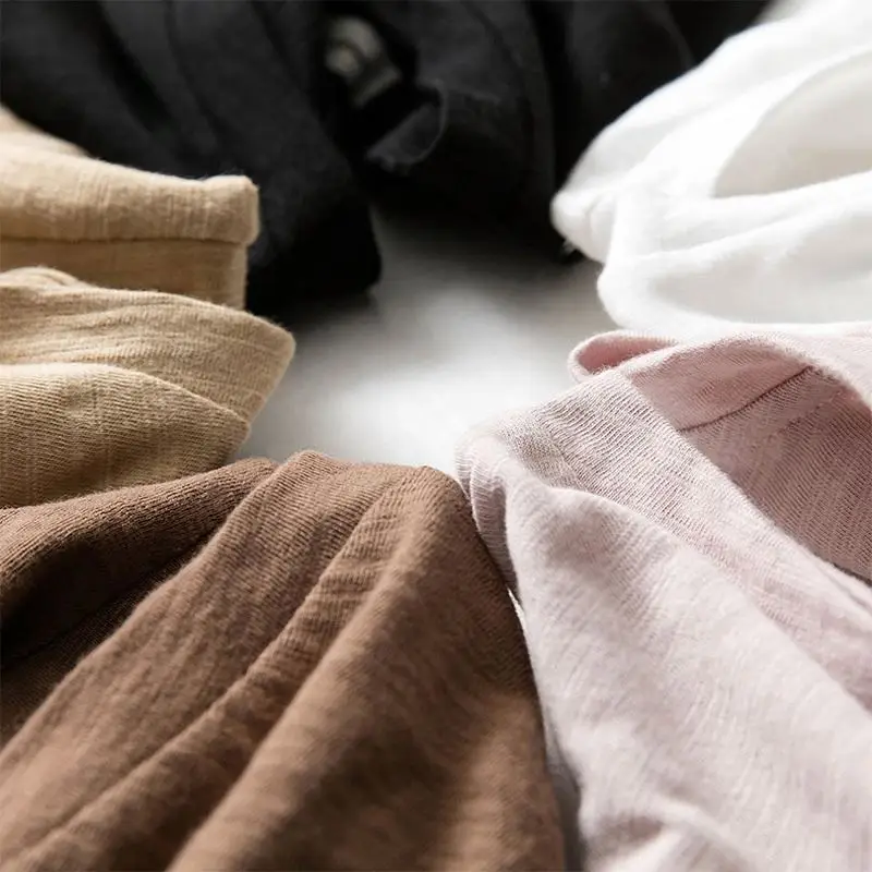 2020 Wholesale Women Clothing Bamboo Cotton Custom Made Women Hemp T Shirts