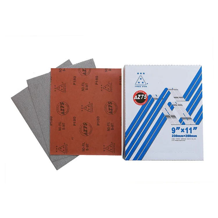 A275 coarse sand sanding emery paper roll grits 120 320 for wood car automotive abrasive sandpaper Lijas sheets