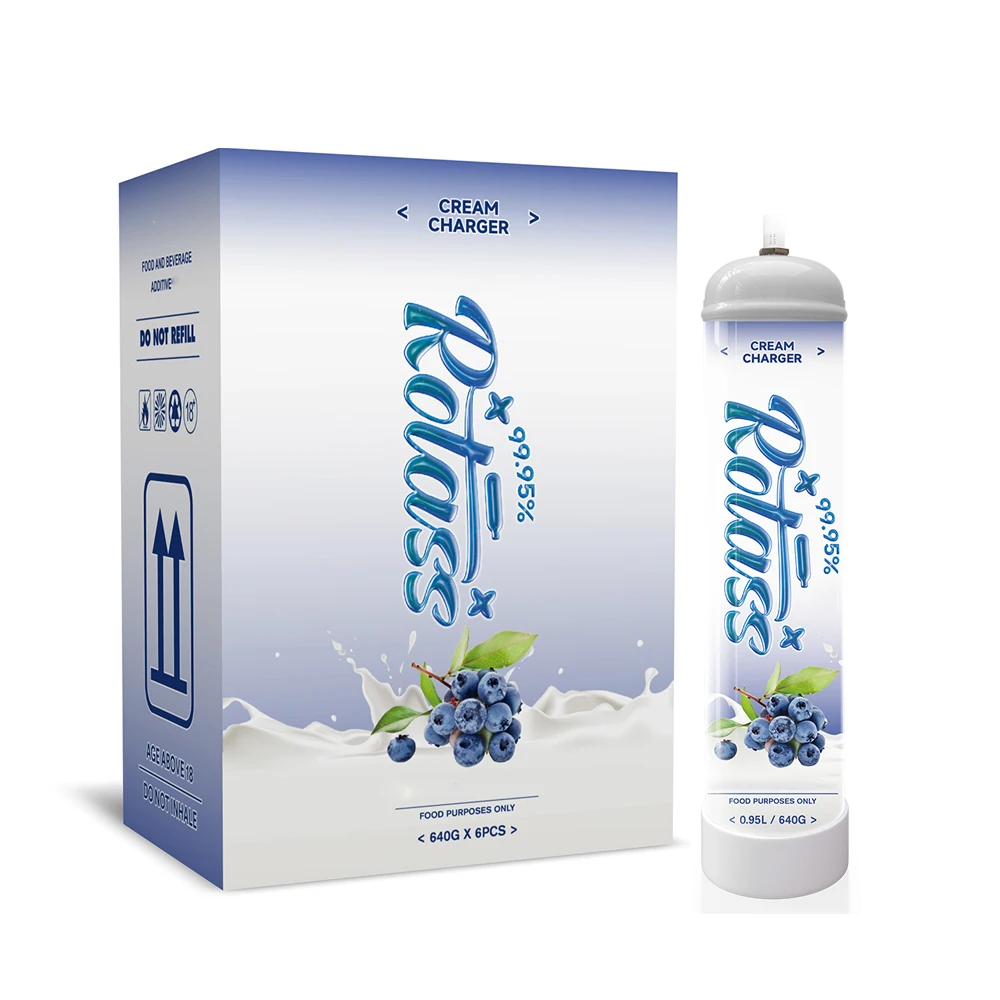 Rotass Flavored 640g whip cream bottle 0.95L wholesale cream chargers with OEM service