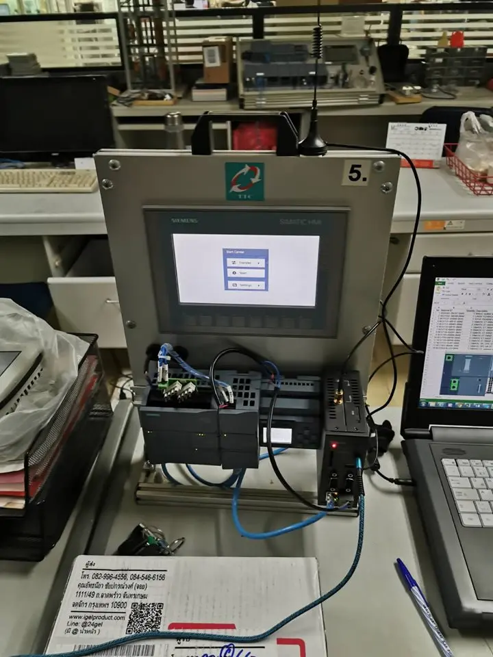 Industrial V-BOX gateway iot with modbus tcp supported in water treatment iot products wifi