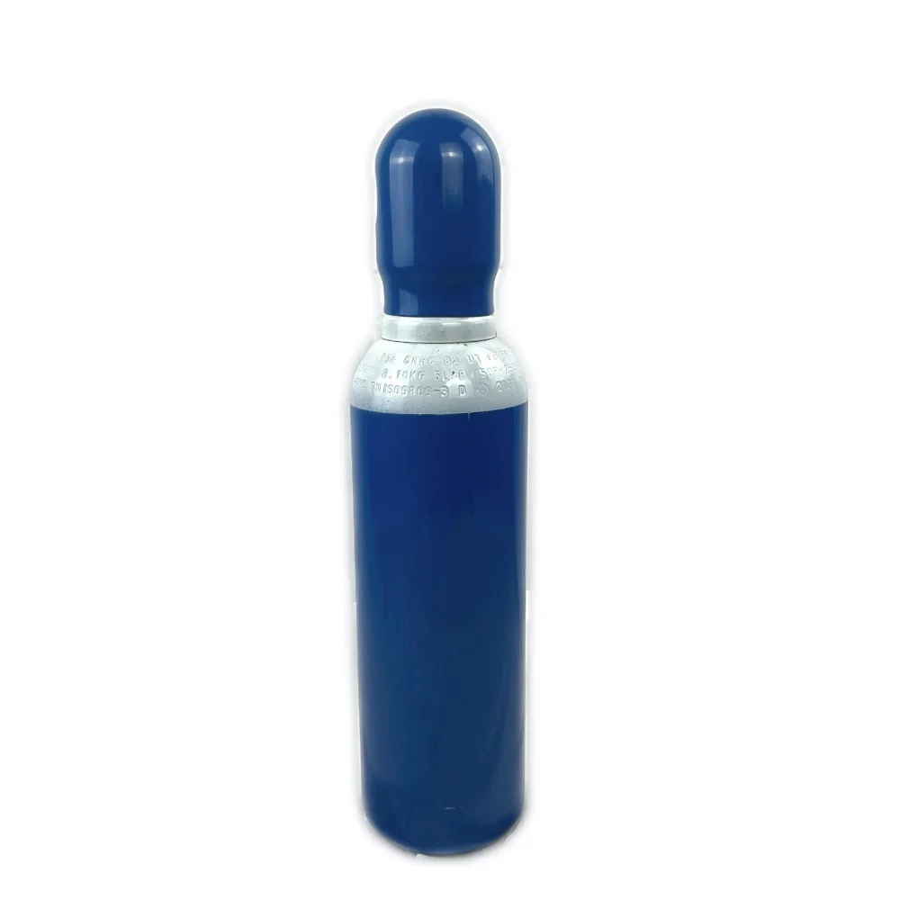 Iso 9809 2l Small Size Industrial Gas Cylinder Argon/hydrogen/nitrogen/o2 Gas Tank For Industrial Use