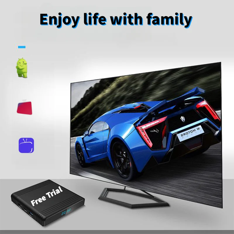 Cobra IPTV bOX M3u Settop Box Smart Tv Fire Stick Reseller Panel Free Trail Hd High Quality smarters player iptvm3ulist