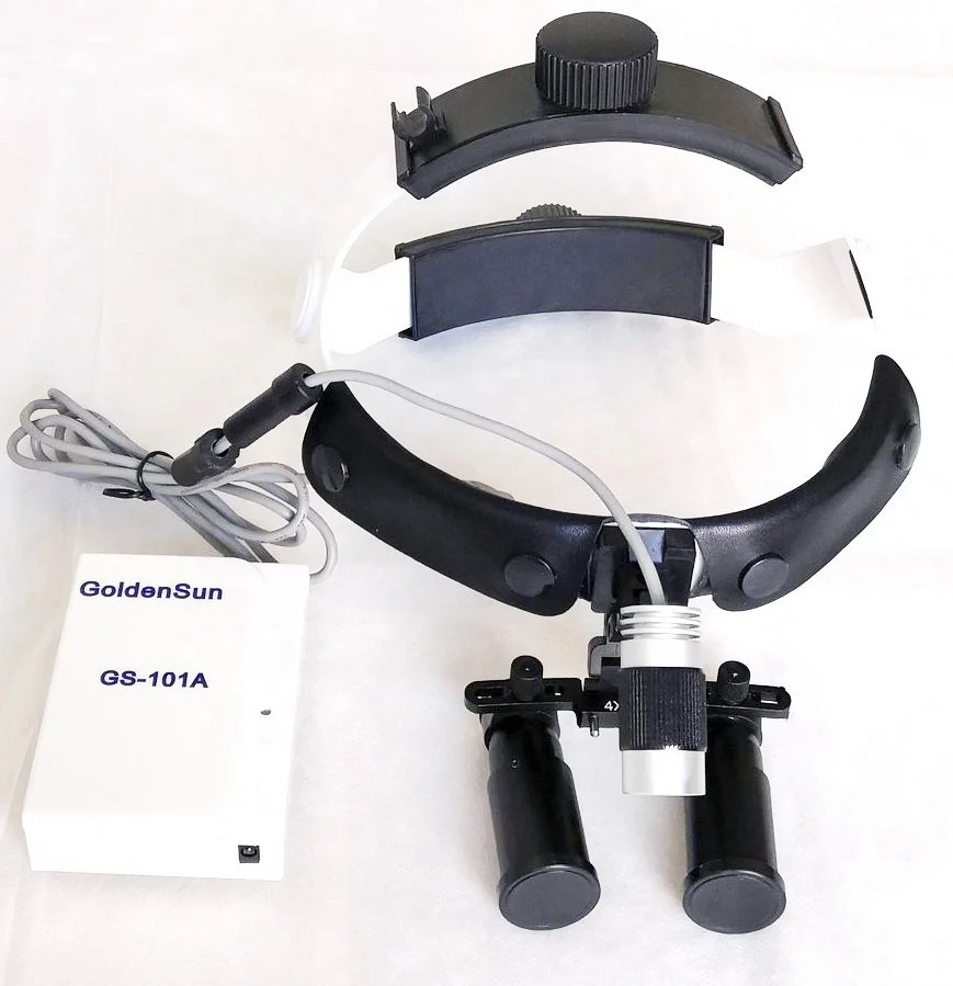 Portable Medical LED Headlight Magnifier Microsurgery Equipment