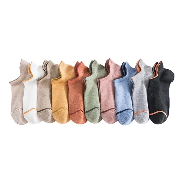 Colorful Cotton Fun Women Low Cut Short Ankle Socks