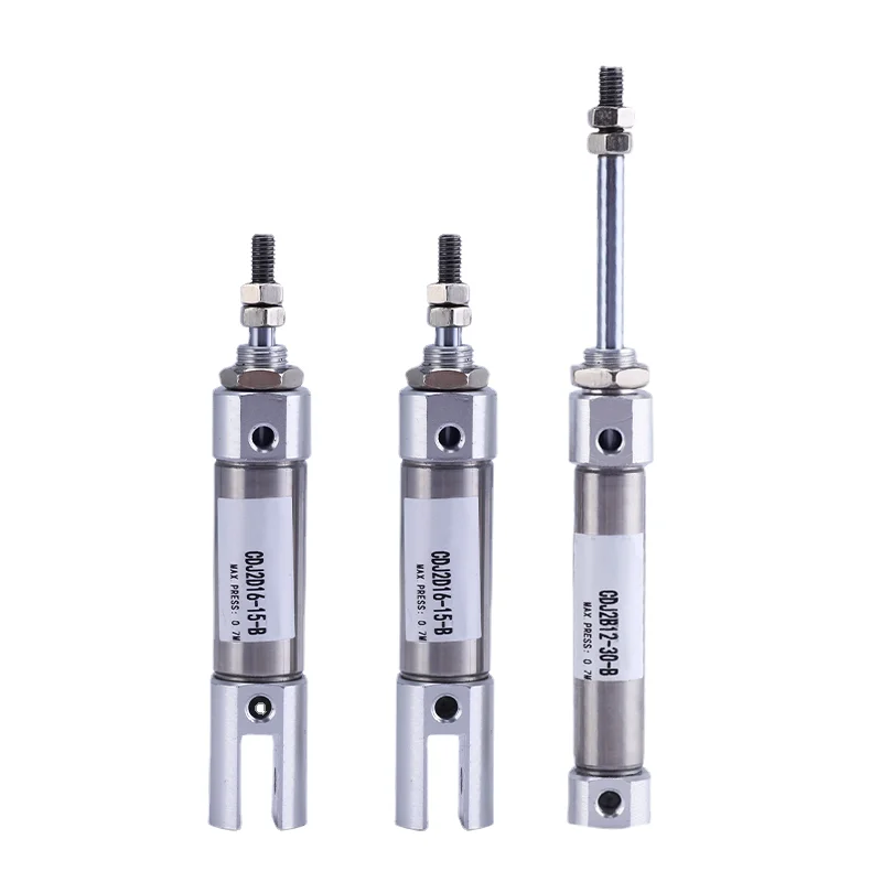 CDJ2B 2D Type Mini Small Pneumatic Air Cylinder Double Acting Single Rod 10mm 16 Bore 20 25 30 150 Stroke
