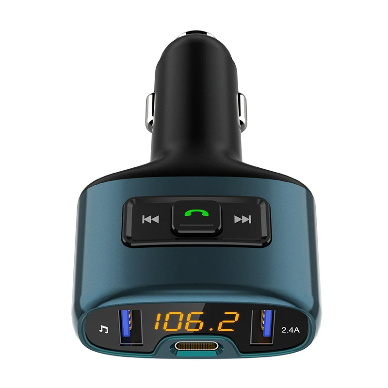 
New Design wireless In Car Bluetooth Fm Transmitter Mp3 