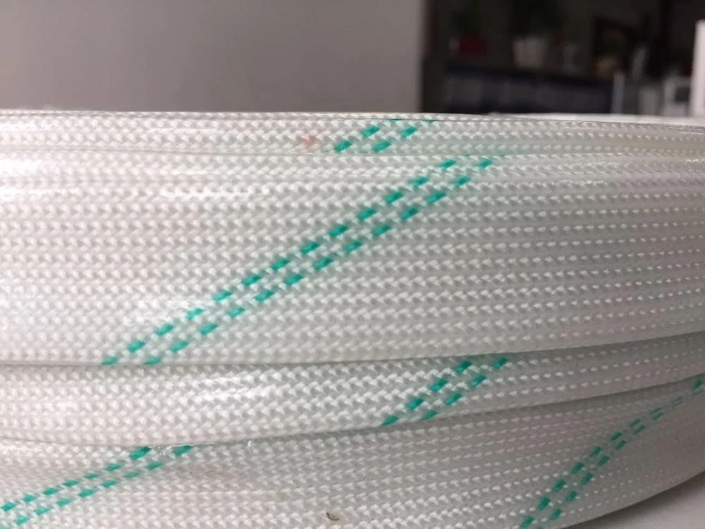 Reach and ROHS Standard PVC Fiberglass Sleeving 2715 PVC Coated Fiberglass Insulation Sleeve