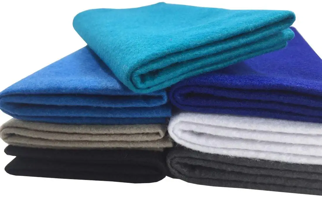 Hot Selling Thick Colored Felt Roll Thick Felt Polyester Non Woven Needle Punch Felt Fabric