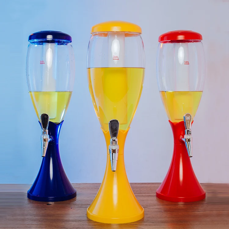 New Arrival Design Bar Drink Draft Beer Tower With Led Light For Party Pub Use