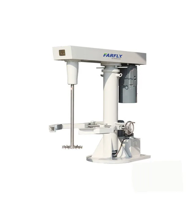 Customized FDG 15kw high speed agitator car paint mixer, wall paint dissolver, road marking disperser