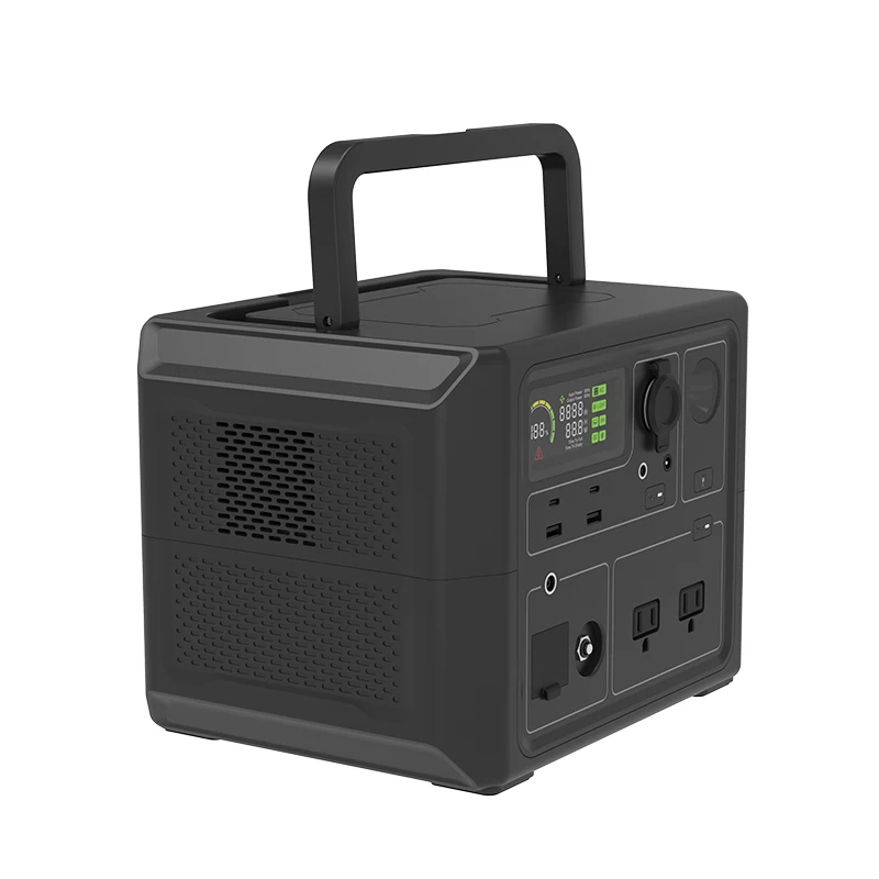 600W Portable Power Bank LiFePo4 Power Station Charging 3.0 Dual USB Power Station For Laptop