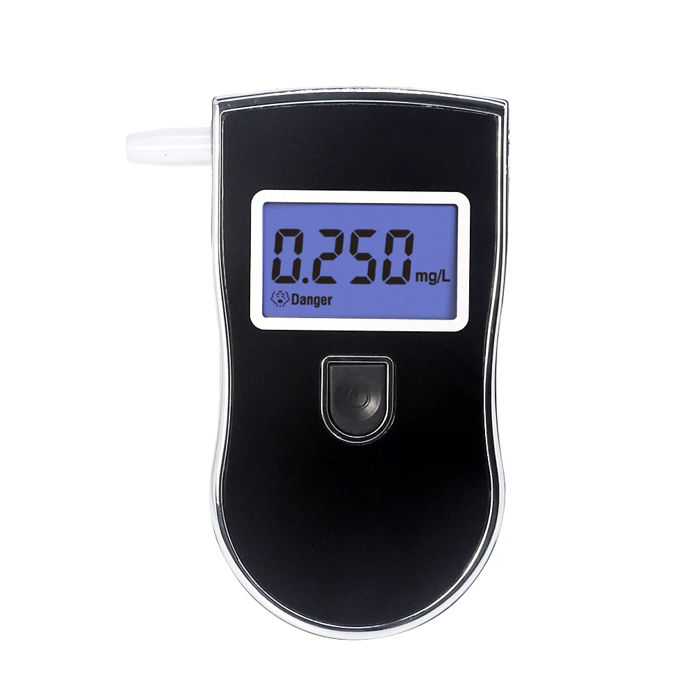 AT 818 LED Display Digital Portable Breath personal Breathalyzers Alcohol Tester with Mouthpiece